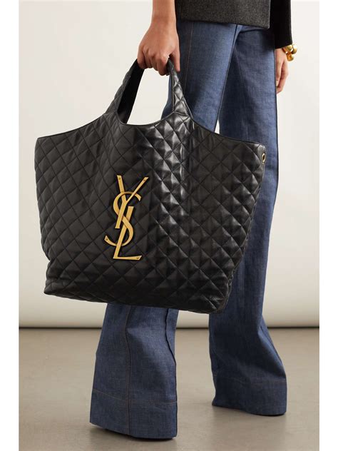 ysl large shopper tote bag|ysl shopping bag tote.